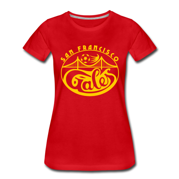 San Francisco Gales Women’s T-Shirt - red