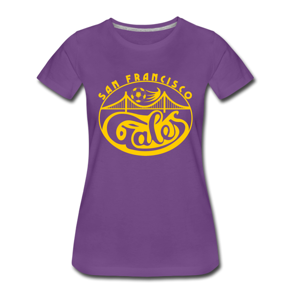 San Francisco Gales Women’s T-Shirt - purple
