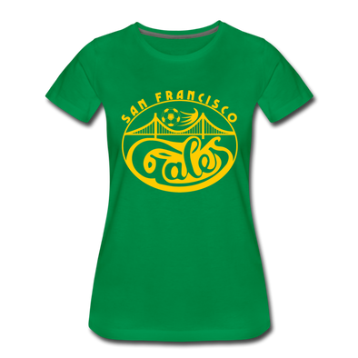 San Francisco Gales Women’s T-Shirt - kelly green