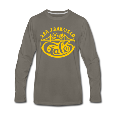 San Francisco Gales Long Sleeve T-Shirt - asphalt gray