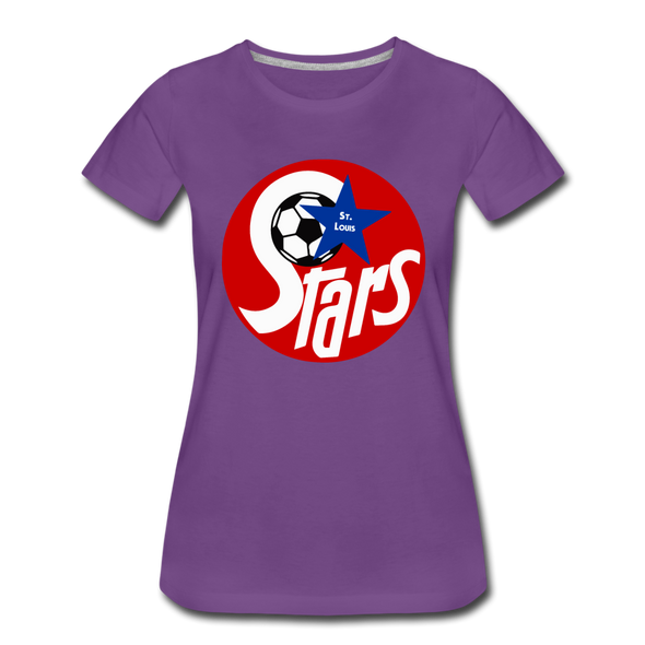 St. Louis Stars Women’s T-Shirt - purple