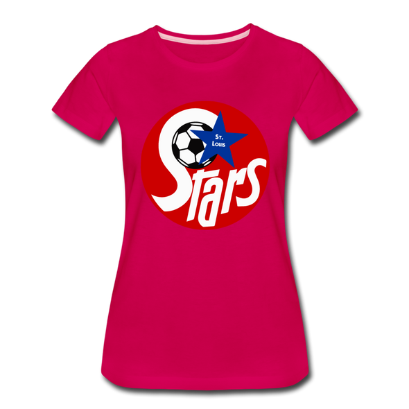 St. Louis Stars Women’s T-Shirt - dark pink