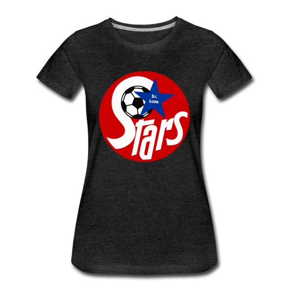 St. Louis Stars Women’s T-Shirt - charcoal gray