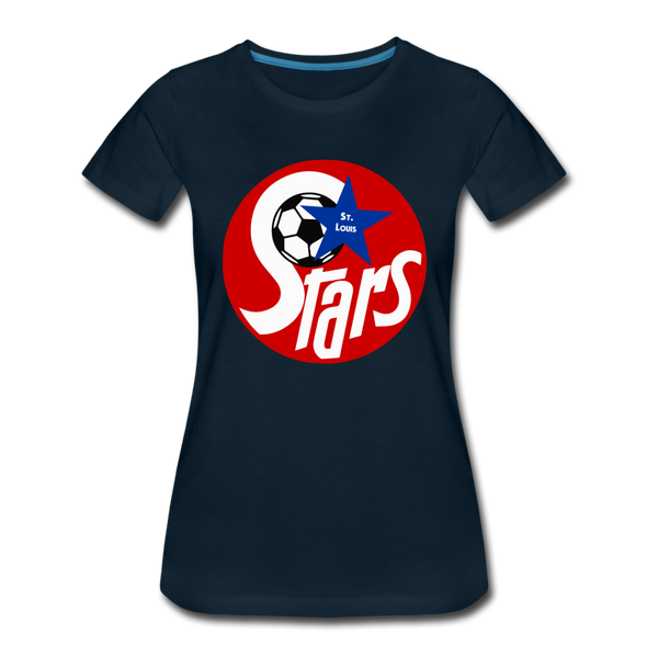 St. Louis Stars Women’s T-Shirt - deep navy