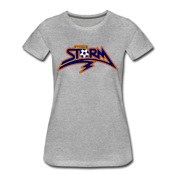St. Louis Storm Women’s T-Shirt - heather gray