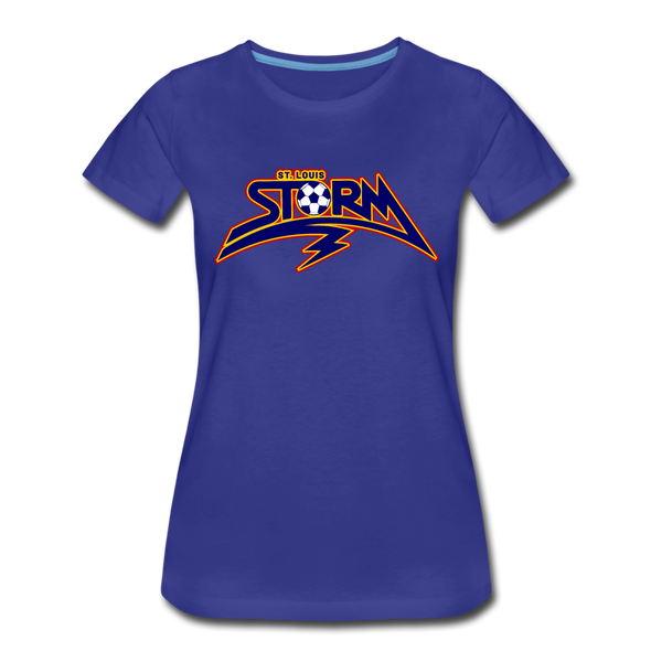 St. Louis Storm Women’s T-Shirt - royal blue