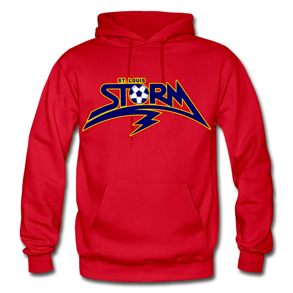 St. Louis Storm Hoodie - red