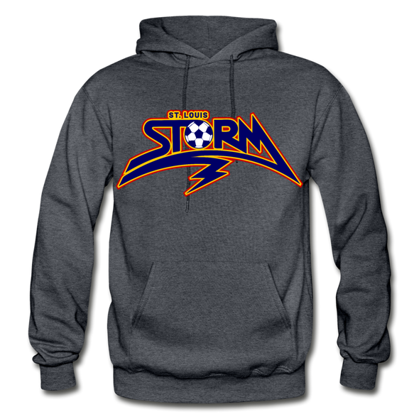 St. Louis Storm Hoodie - charcoal gray