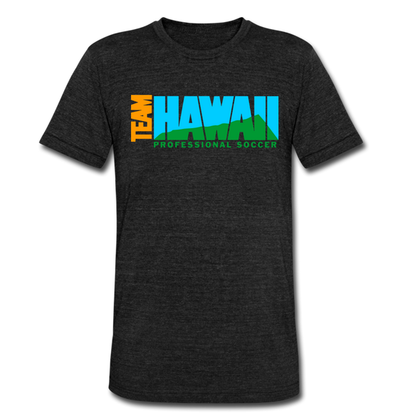 Team Hawaii T-Shirt (Tri-Blend Super Light) - heather black