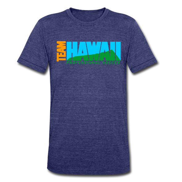 Team Hawaii T-Shirt (Tri-Blend Super Light) - heather indigo