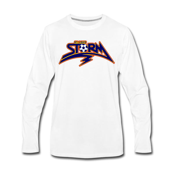 St. Louis Storm Long Sleeve T-Shirt - white