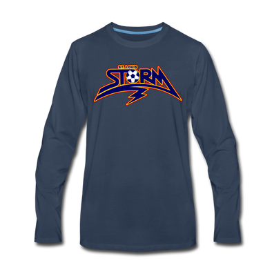 St. Louis Storm Long Sleeve T-Shirt - navy