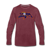 St. Louis Storm Long Sleeve T-Shirt - heather burgundy