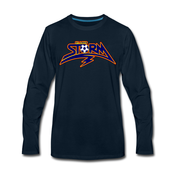 St. Louis Storm Long Sleeve T-Shirt - deep navy