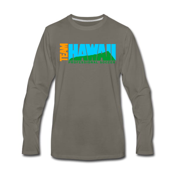 Team Hawaii Long Sleeve T-Shirt - asphalt gray