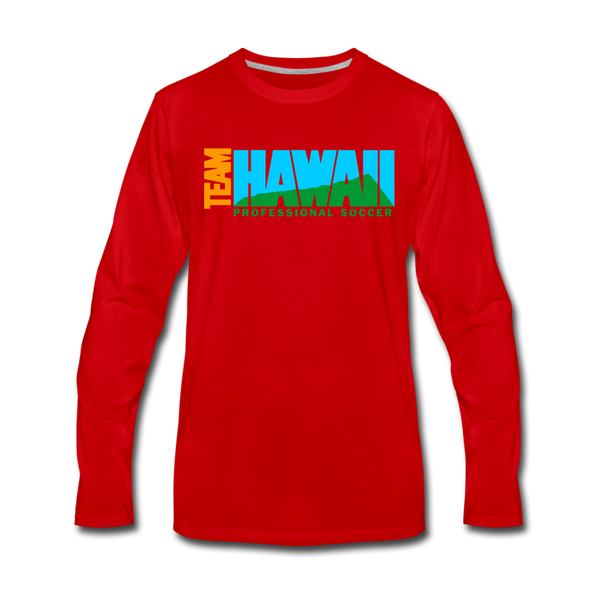 Team Hawaii Long Sleeve T-Shirt - red