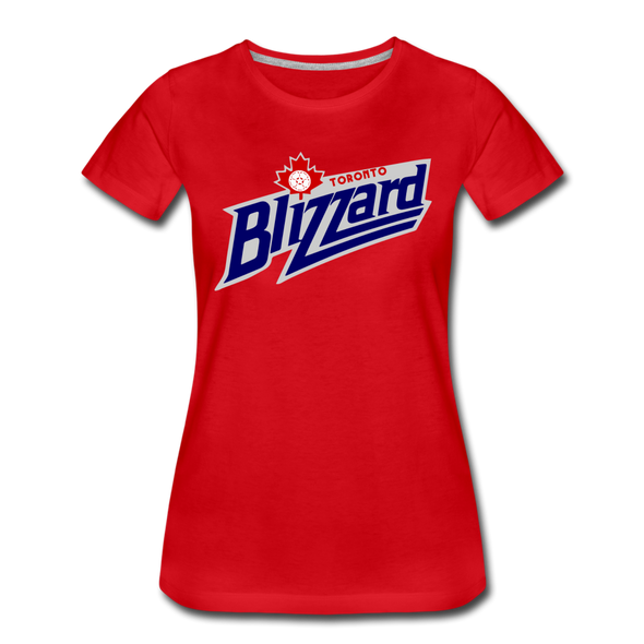 Toronto Blizzard Women’s T-Shirt - red