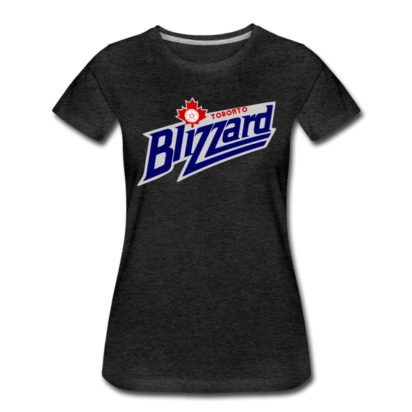 Toronto Blizzard Women’s T-Shirt - charcoal gray