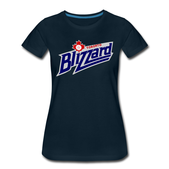 Toronto Blizzard Women’s T-Shirt - deep navy