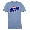 Toronto Blizzard T-Shirt (Tri-Blend Super Light) - heather Blue