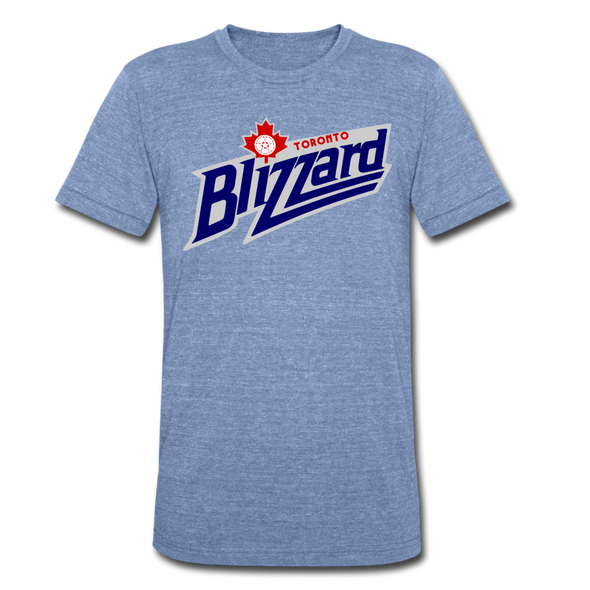 Toronto Blizzard T-Shirt (Tri-Blend Super Light) - heather Blue