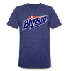 Toronto Blizzard T-Shirt (Tri-Blend Super Light) - heather indigo