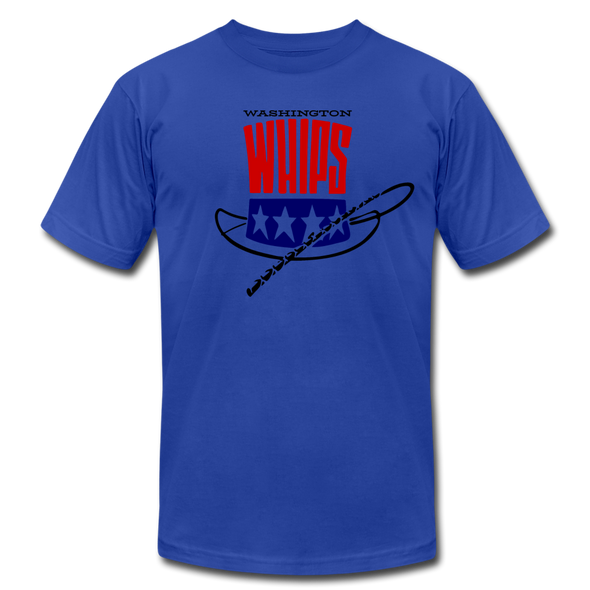 Washington Whips T-Shirt (Premium Lightweight) - royal blue