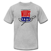 Washington Whips T-Shirt (Premium Lightweight) - heather gray