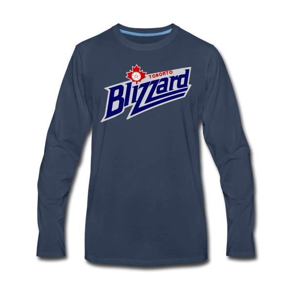 Toronto Blizzard Long Sleeve T-Shirt - navy
