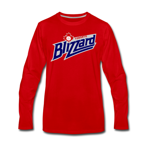 Toronto Blizzard Long Sleeve T-Shirt - red