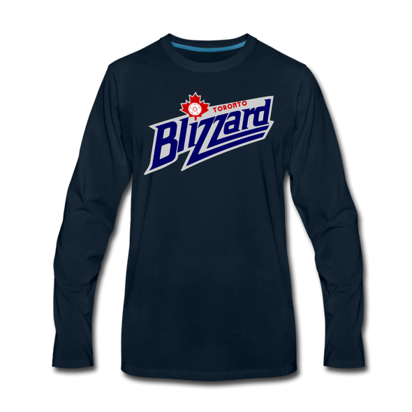 Toronto Blizzard Long Sleeve T-Shirt - deep navy