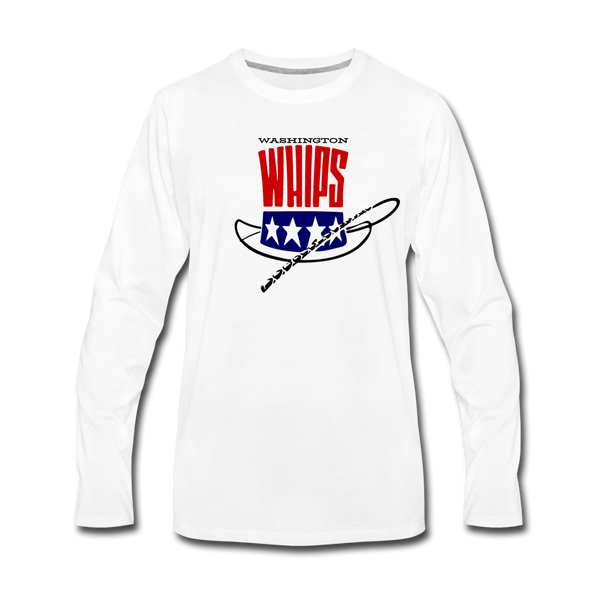 Washington Whips Long Sleeve T-Shirt - white