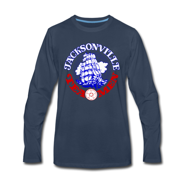 Jacksonville Tea Men Long Sleeve T-Shirt - navy