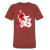 Jacksonville Tea Men T-Shirt (Tri-Blend Super Light) - heather cranberry
