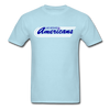 Las Vegas Americans T-Shirt - powder blue