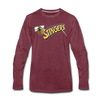 Pittsburgh Stingers Long Sleeve T-Shirt - heather burgundy