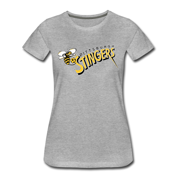 Pittsburgh Stingers Women’s T-Shirt - heather gray
