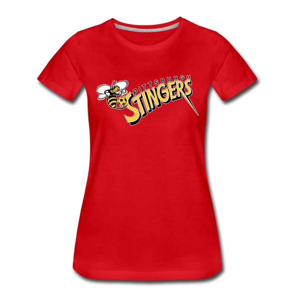 Pittsburgh Stingers Women’s T-Shirt - red