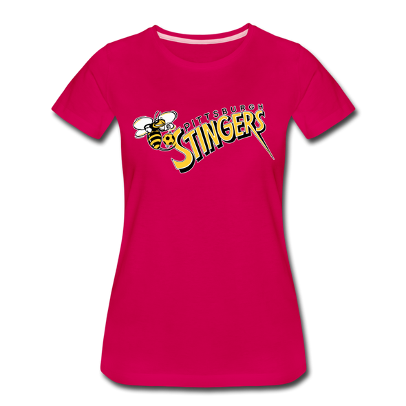 Pittsburgh Stingers Women’s T-Shirt - dark pink