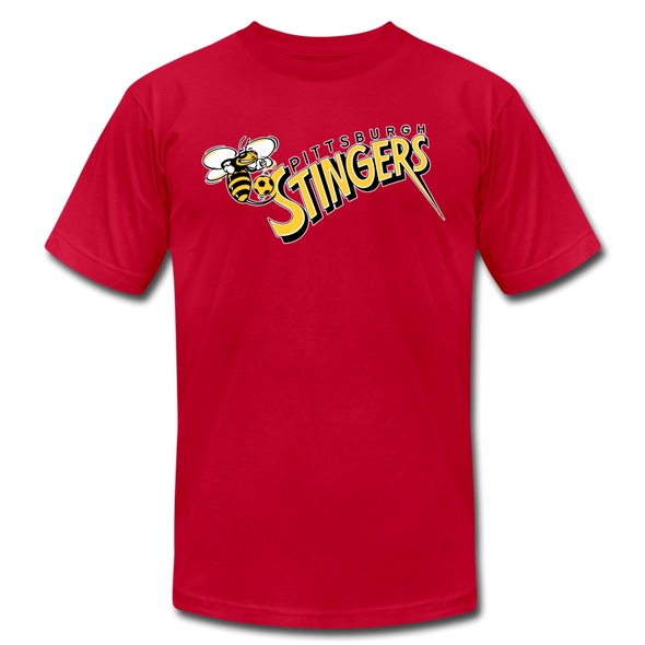 Pittsburgh Stingers T-Shirt (Premium Lightweight) - red
