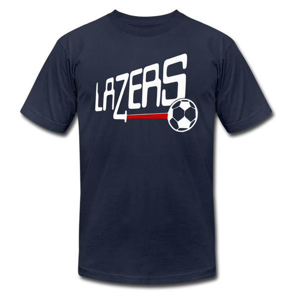 Los Angeles & So Cal Lazers T-Shirt (Premium Lightweight) - navy