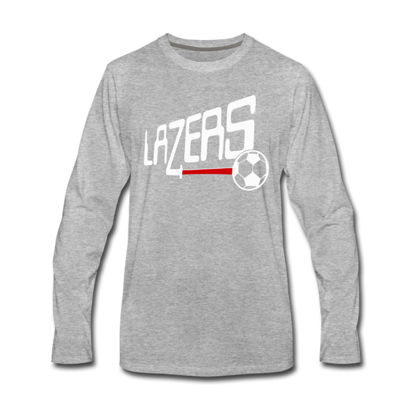 Los Angeles & So Cal Lazers Long Sleeve T-Shirt - heather gray