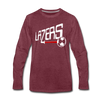 Los Angeles & So Cal Lazers Long Sleeve T-Shirt - heather burgundy