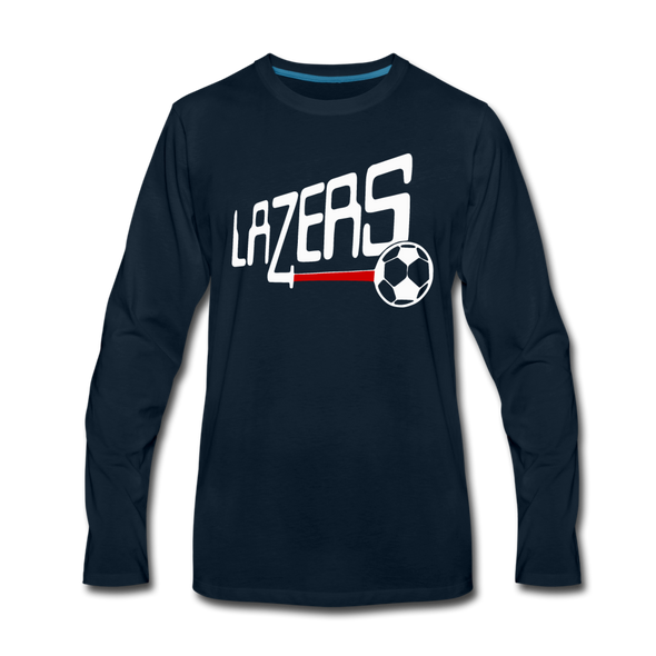 Los Angeles & So Cal Lazers Long Sleeve T-Shirt - deep navy
