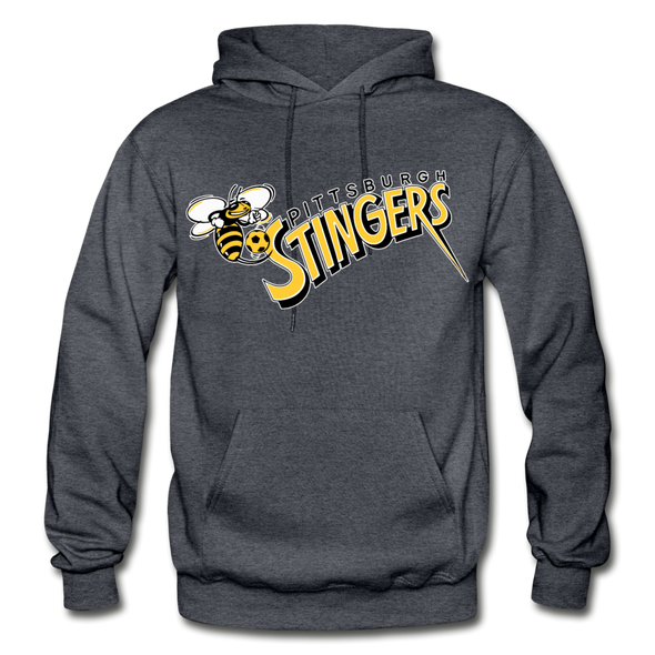 Pittsburgh Stingers Hoodie - charcoal gray