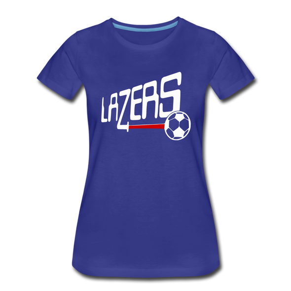 Los Angeles & So Cal Lazers Women’s T-Shirt - royal blue