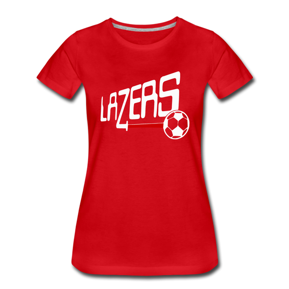 Los Angeles & So Cal Lazers Women’s T-Shirt - red