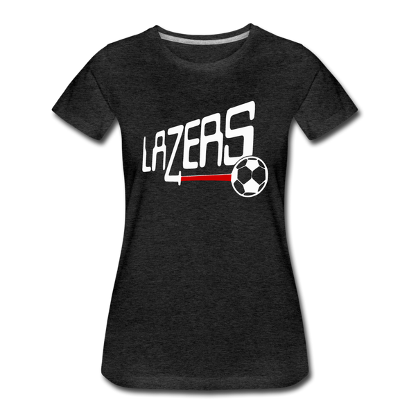 Los Angeles & So Cal Lazers Women’s T-Shirt - charcoal gray