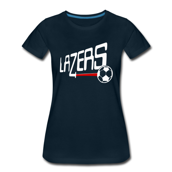 Los Angeles & So Cal Lazers Women’s T-Shirt - deep navy