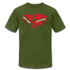 New York Eagles T-Shirt (Premium Lightweight) - olive